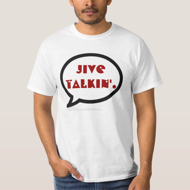 Jive la camisa de la burbuja de la palabra de (Anverso)