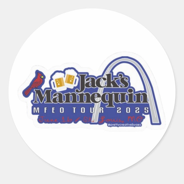 JM MFEO Tour - Pegatina de St. Louis (Anverso)