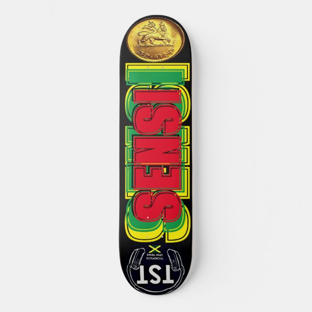 JMT 8 Oficial SENSI 1/4" cubierta para skateboard (Anverso)