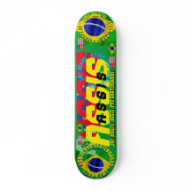 JMT BRASIL   ASSIS 7 3/4" Tabla de Skateboard