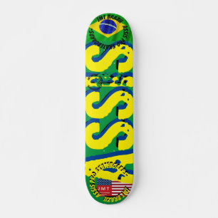 JMT BRAZIL ASSIS PRO 7 Placa de skateboard de 3/4"