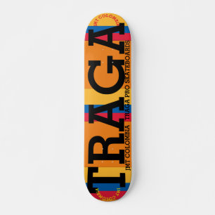 JMT COLOMBIA TRAGA 7 3/4" Tabla de Skateboard