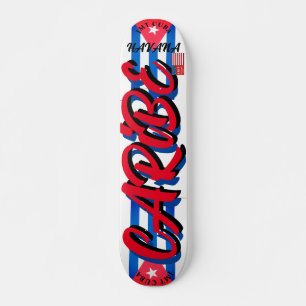 JMT CUBA CARIBE 7 Placa para skateboard de 3/4"