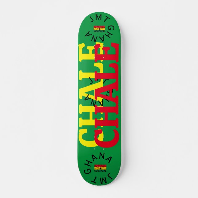 JMT GHANA  7 3/4" Cubierta de Skateboard (Anverso )