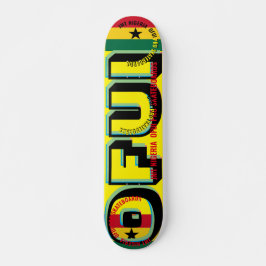 JMT GHANA OFUI 7 cubierta para skateboard de 3/4"