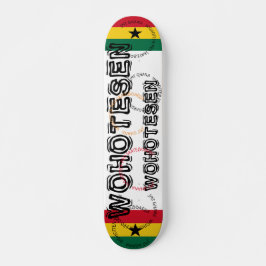 JMT GHANA WOHOTESSEN 7 Placa para skateboard de 3/