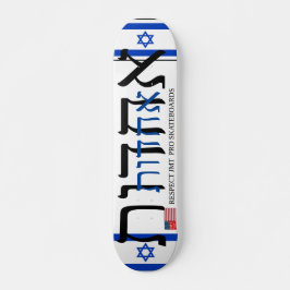 JMT ISRAEL RESPETO 7 3/4" cubierta para skateboard