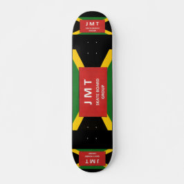JMT JAMAICA OFICIAL 7 Placa de skateboard de 3/4"