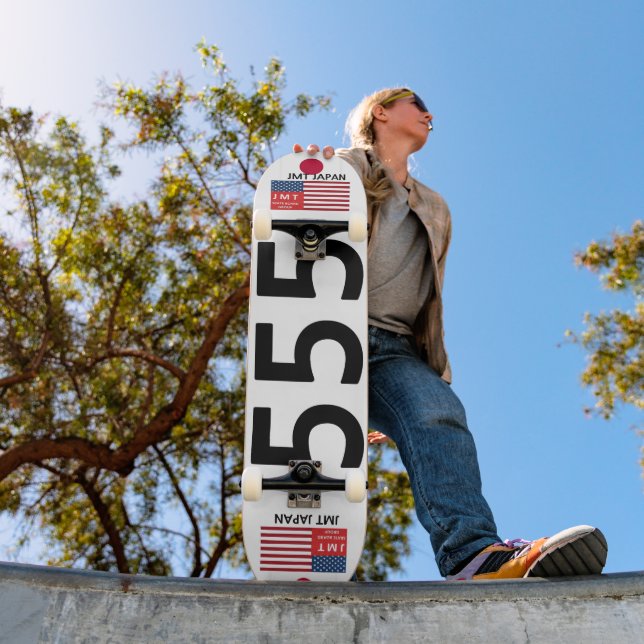 JMT JAPAN  555   7 3/4" Tabla de Skateboard (Exterior 1)
