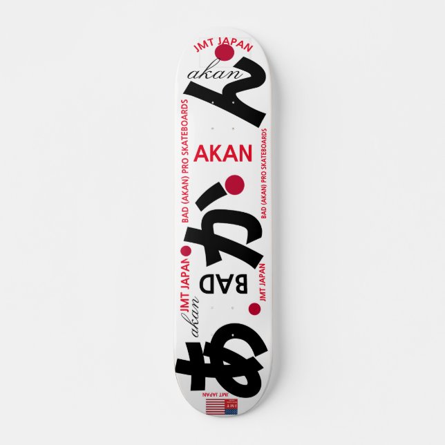 JMT JAPÓN AKAN 7 3/4" cubierta para skateboard (Anverso )