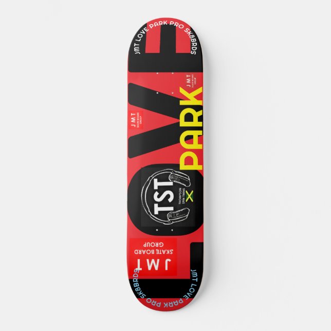 JMT LOVE PARK  Skateboard (Anverso)