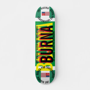 JMT NIGERIA BURNA 7 3/4" Tabla de Skateboard