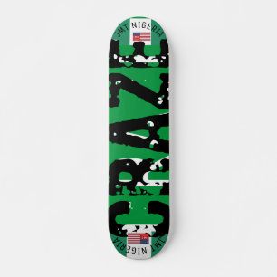 JMT NIGERIA CRAZE 7 3/4" Tabla de Skateboard
