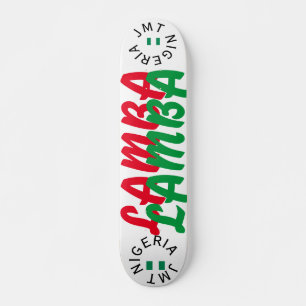JMT NIGERIA LAMBA 7 3/4" Cubierta de Skateboard