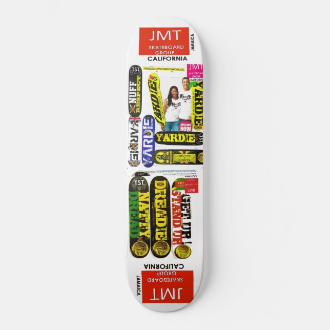 JMT OFICIAL 8 1/4" Tabla de Skateboard (Anverso)