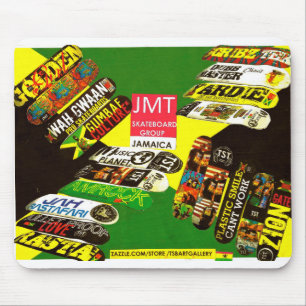 JMT SKATEBOARD  JAMAICA Alfombrilla de ratón