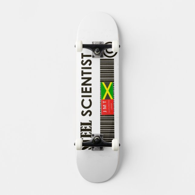 JMT SKATEBOARD - PATÍN DE RUEDAS DE ACERO CIENTÍFI (Anverso)