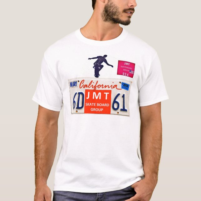 JMT SKATEBOARDS EE. UU. Camiseta (Anverso)
