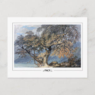 JMW Turner #17-3 - Tarjeta postal de arte fino