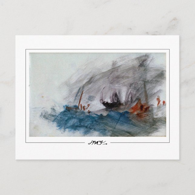 JMW Turner #230 - postal Bella Artes (Anverso)