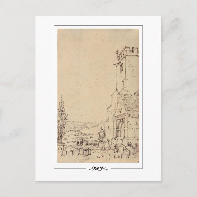 JMW Turner #233 - postal Bella Artes (Anverso)