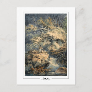 JMW Turner #251-3 - Tarjeta postal de arte fino