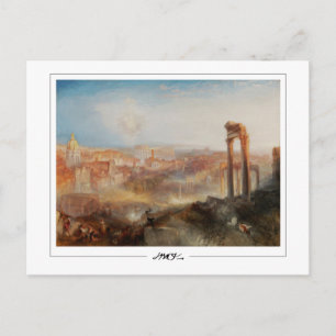 JMW Turner #26-2 - Tarjeta postal de arte fino