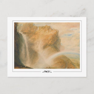 JMW Turner #29 - Tarjeta postal de arte fino