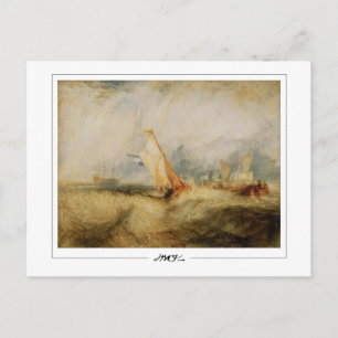 JMW Turner #32 - Tarjeta postal de arte fino