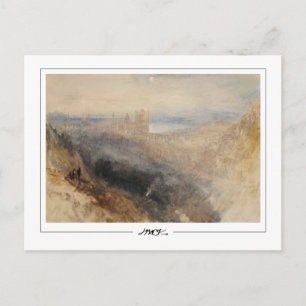JMW Turner #377 - Tarjeta postal de arte fino