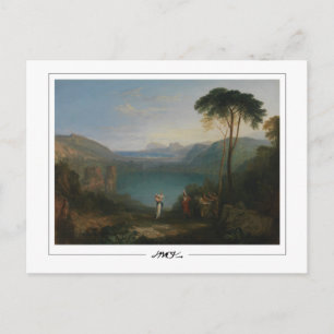 JMW Turner #39 - Tarjeta postal de arte fino