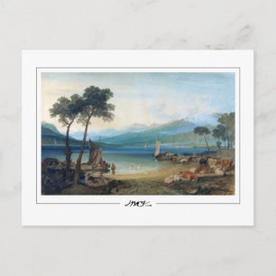 JMW Turner #41-2 - Tarjeta postal de arte fino