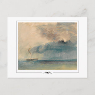 JMW Turner #488 - Tarjeta postal de arte fino