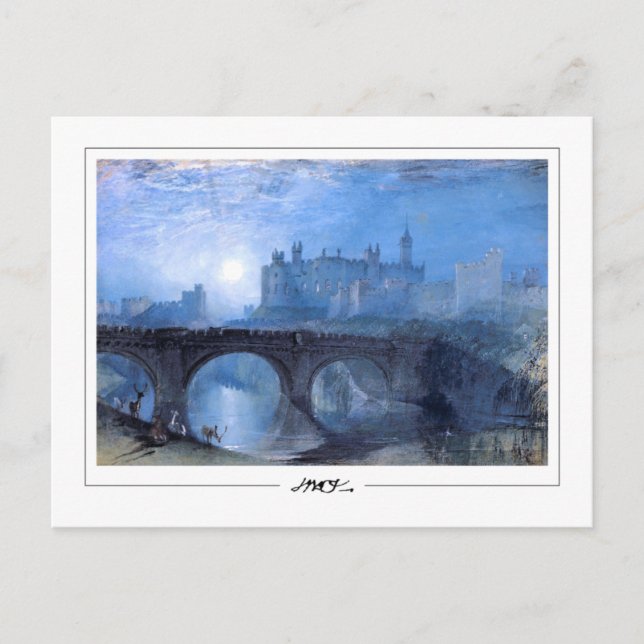 JMW Turner #48 - postal Bella Artes (Anverso)