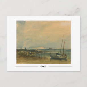 JMW Turner #4-2 - Tarjeta postal de arte fino