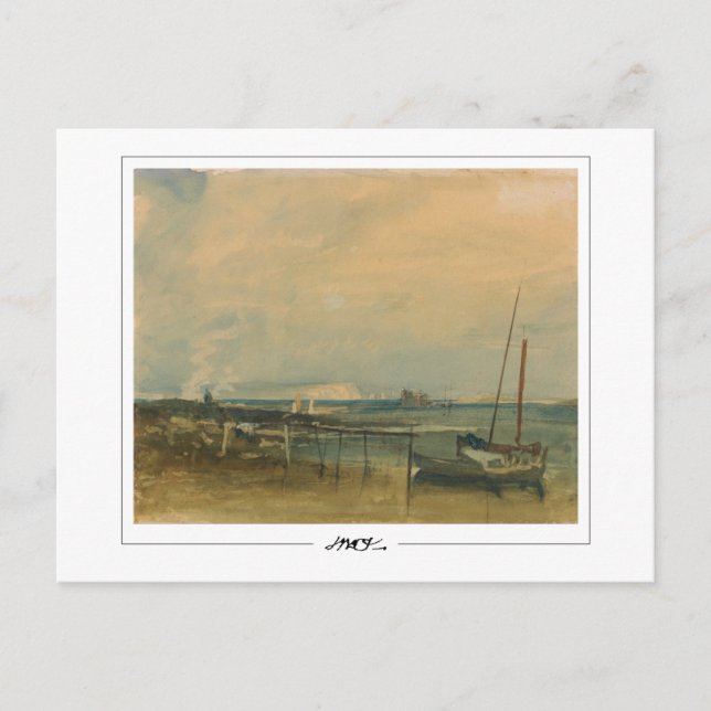 JMW Turner #4-2 - Tarjeta postal de arte fino (Anverso)
