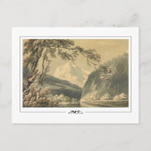 JMW Turner #546-3 - Tarjeta postal de arte fino
