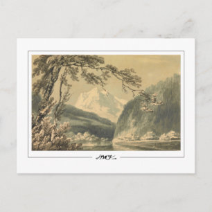 JMW Turner #546-3 - Tarjeta postal de arte fino
