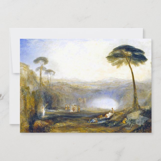 JMW Turner las invitaciones de oro de la rama (Anverso)