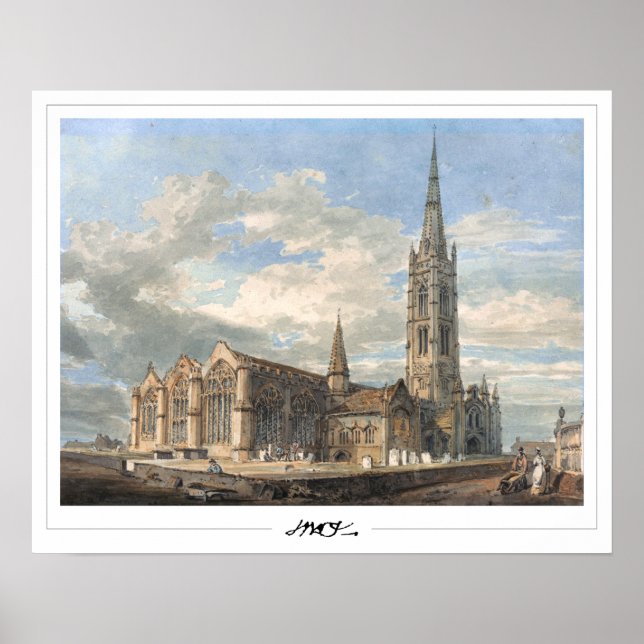JMW Turner Zedign Poster de arte #12-3 (Frente)