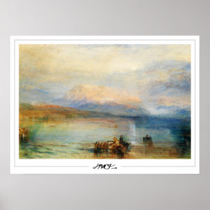 JMW Turner Zedign Poster de arte #18-3