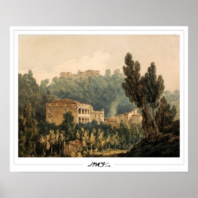 JMW Turner Zedign Poster de arte #20-3 (Frente)