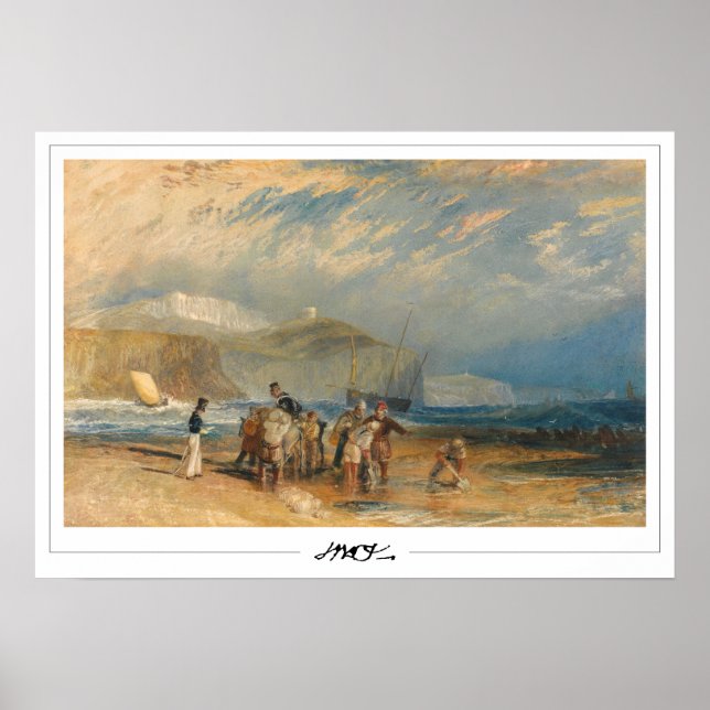 JMW Turner Zedign Poster de arte #21 (Frente)