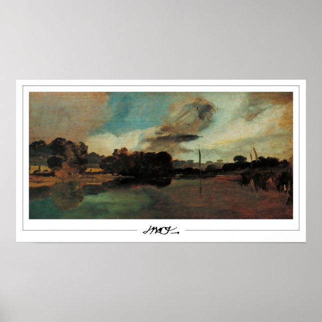 JMW Turner Zedign Poster de arte #22 (Frente)