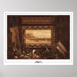 JMW Turner Zedign Poster de arte #224-3