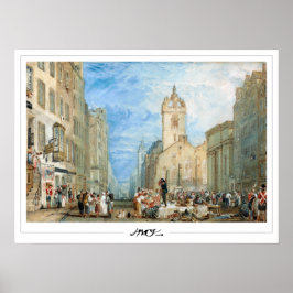 JMW Turner Zedign Poster de arte #22-3