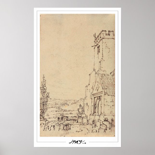 JMW Turner Zedign Poster de arte #233 (Frente)