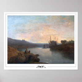JMW Turner Zedign Poster de arte #23-3