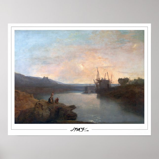 JMW Turner Zedign Poster de arte #23-3 (Frente)