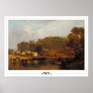 JMW Turner Zedign Poster de arte #24-2